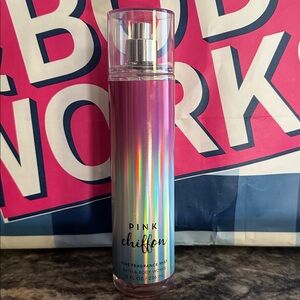 Bath & Body Works pink chiffon 95%full